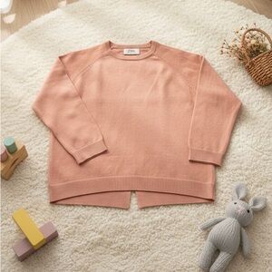 Zara Kids Girls Mauve Knit Sweater - Size 10